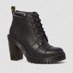 Dr.martens Averil leather heeled ankle boots